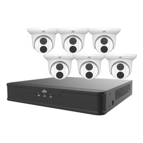 UNV CAMERA KIT 6 CAMERA 8CH WITH 2TB HDD EK-S31P8T46T2-V3