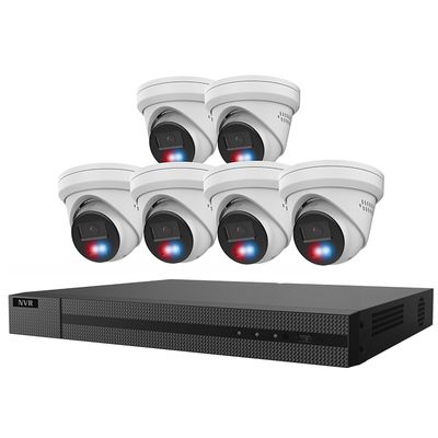 SECURITY SYSTEM KIT 8CH 2TB, 6MP CAMERA, HIK-IP-KIT86622-BR