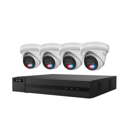 SECURITY SYSTEM KIT 4CH 2TB, 6MP CAMERA, HIK-IP-KIT4642-BR