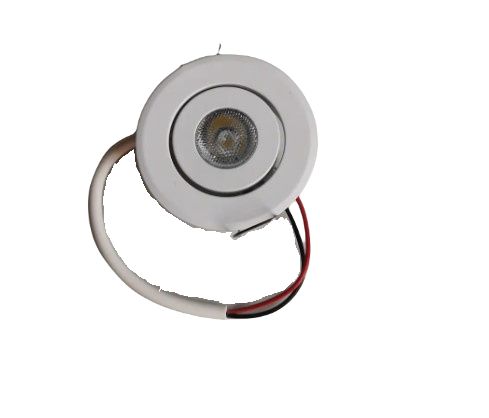 CABINET GIMBLE LIGHT 1W 24V 5000K