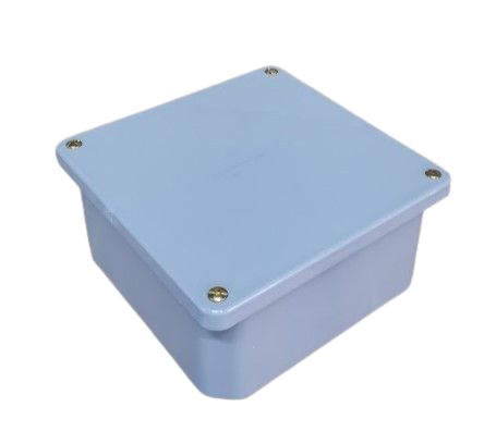 PVC JUNCT BOX W/COV 8*8*4 PVC JUNCT BOX W/COV 8*8*4