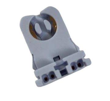 T8/T12 SOCKET NON SHUNTED SNAP IN FRONT LOAD WHITE