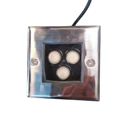 4 UNDERGROUND LIGHT 3W 3CCT-SQUARE