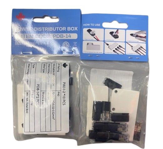 LOW V POWER DISTRIBUTOR BOX PDB-14