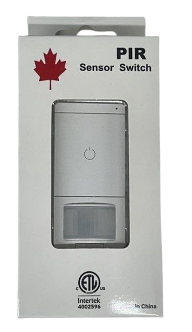 PIR SENSOR SWITCH