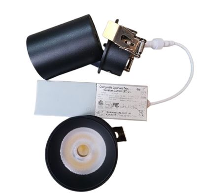 LED GIMBAL SPOT DOWN LIGHT 12W 3CCT-BLK
