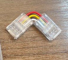 STRIP TO STRIP L CONNECTOR 3 WIRE 10MM