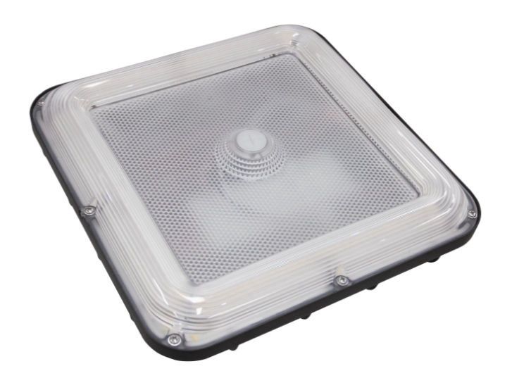 CANOPY 60W/80W/100W 3CCT 120V-347V W/SENSOR BASE