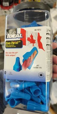 IDEAL CAN-TWIST鈩?WIRE CONNECTORS 175/JAR