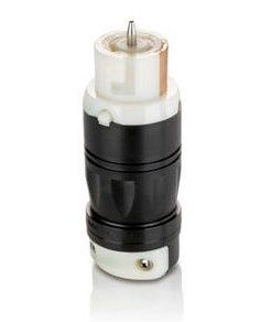 LT- BLACK & WHITE LOCKING CONNECTOR 50A 250V INDUSTRIAL GRADE, CS8264C