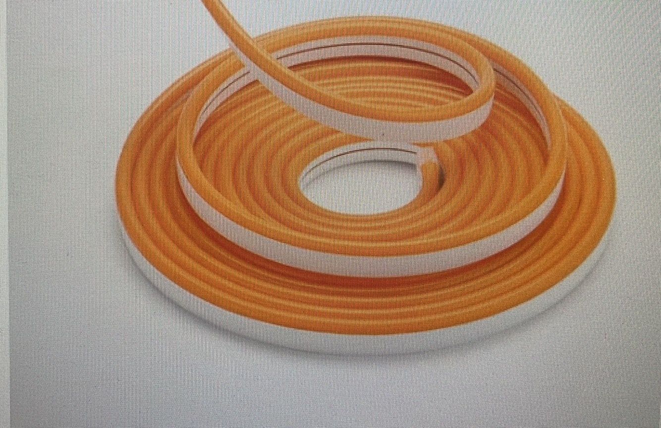 NEON STRIP-SIDE ORANGE PER FEET