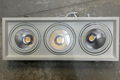 TRIPLE HEAD CEILING 3X20W NW