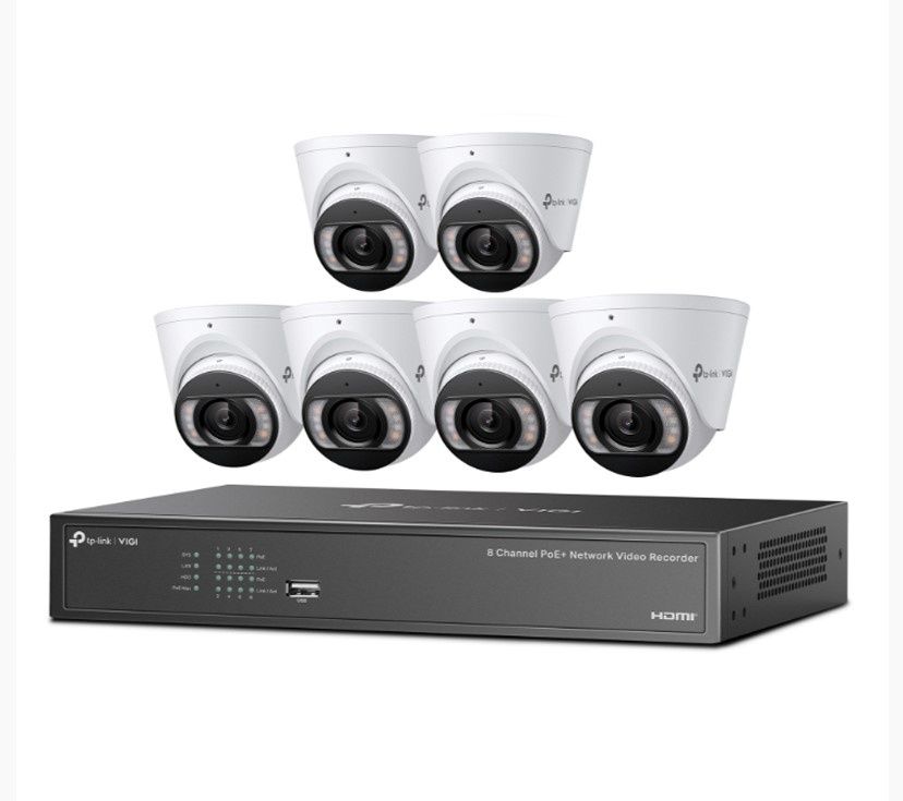 TP-LINK VIGI-NK8MP-T6425-2T 8C 4MP*6 2TB KIT