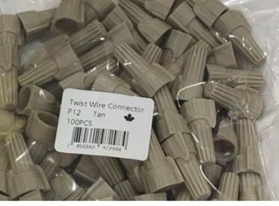 MERITS P12- BROWN 100PCS/BAG