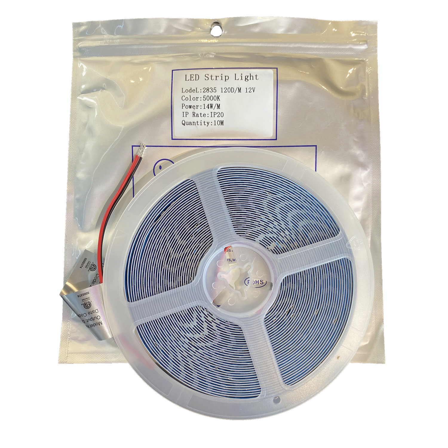 2835-120D/M-12V-14W/M 5000K 10M