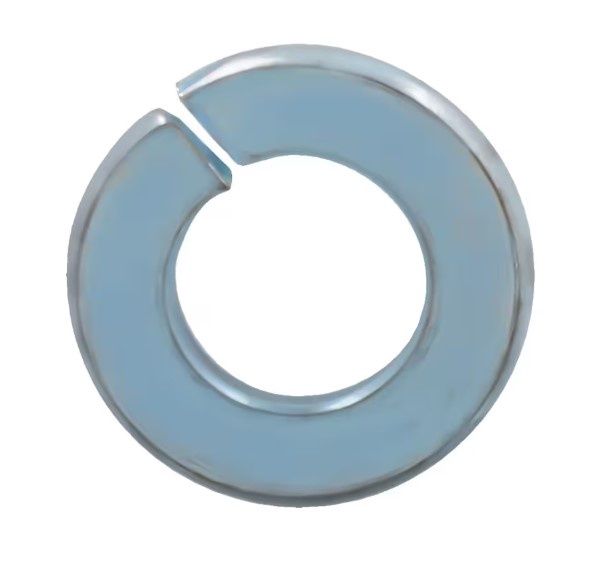 SPRING LOCKWASHERS - ZINC PLATED 3/8" 100PCS/PACK