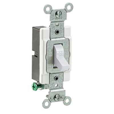 COMMERCIAL GRADE SINGLE POLE TOGGLE SWITCH 20A