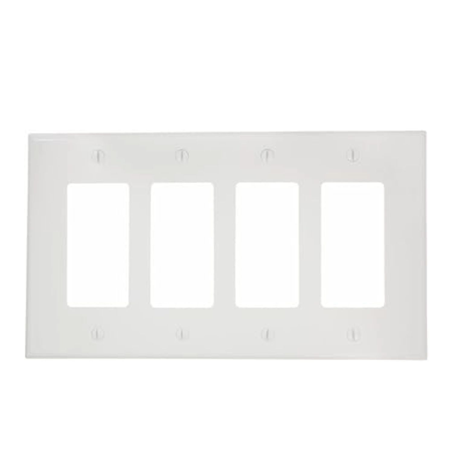 LT-4 GANG DECORA PLATE PJ264-W LT-4 GANG DECORA PLATE PJ264-W