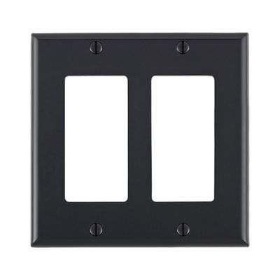 LT-2 GANG DECORA PLATE-BLK