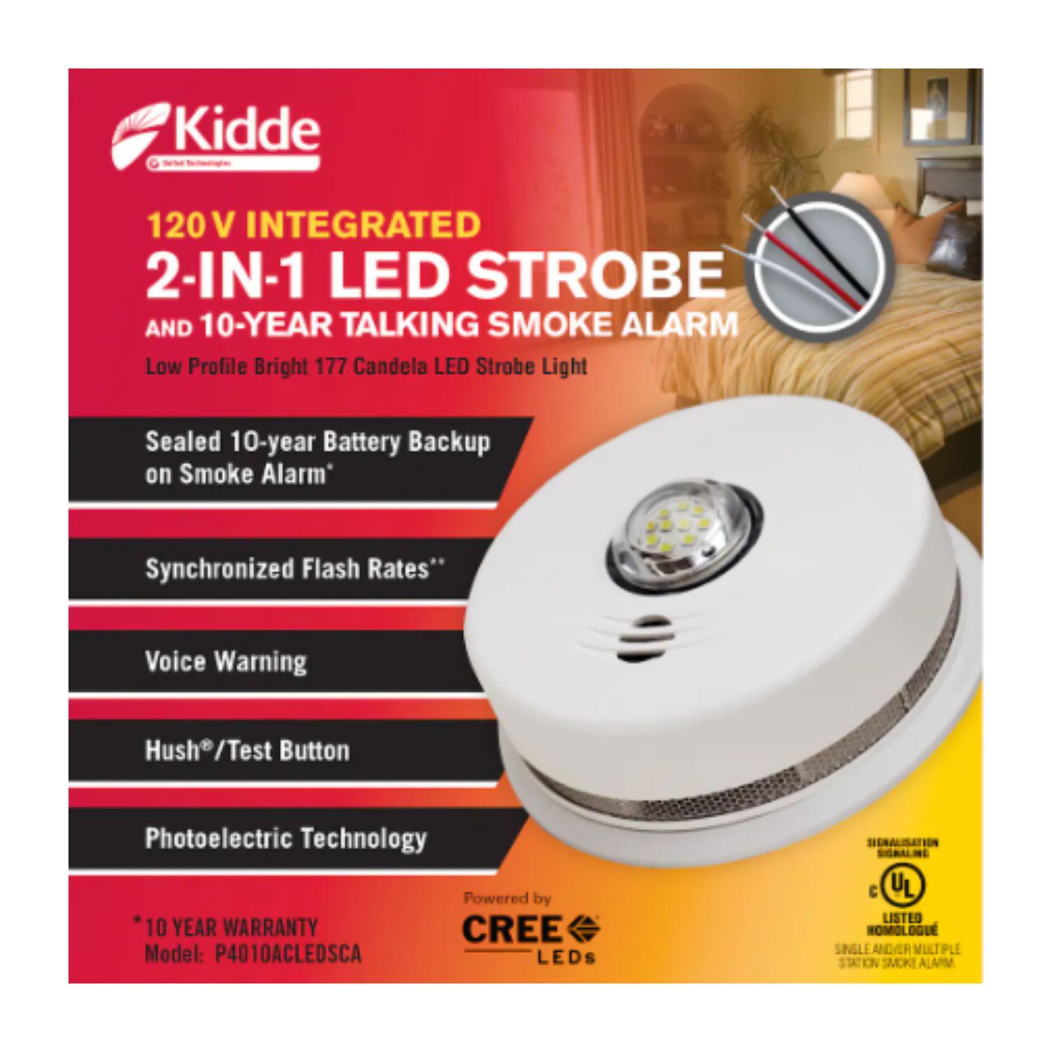 SMOKE ALARM 2IN1