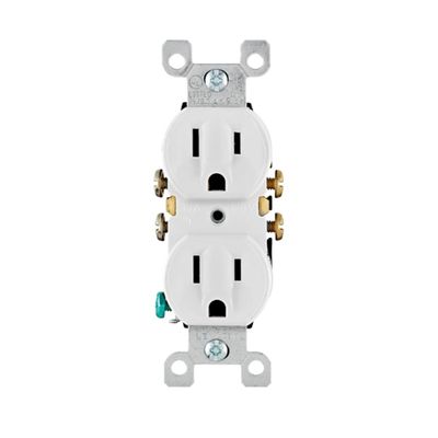 LT-DUPLEX 15A RECEPTACLE 5320-WCP