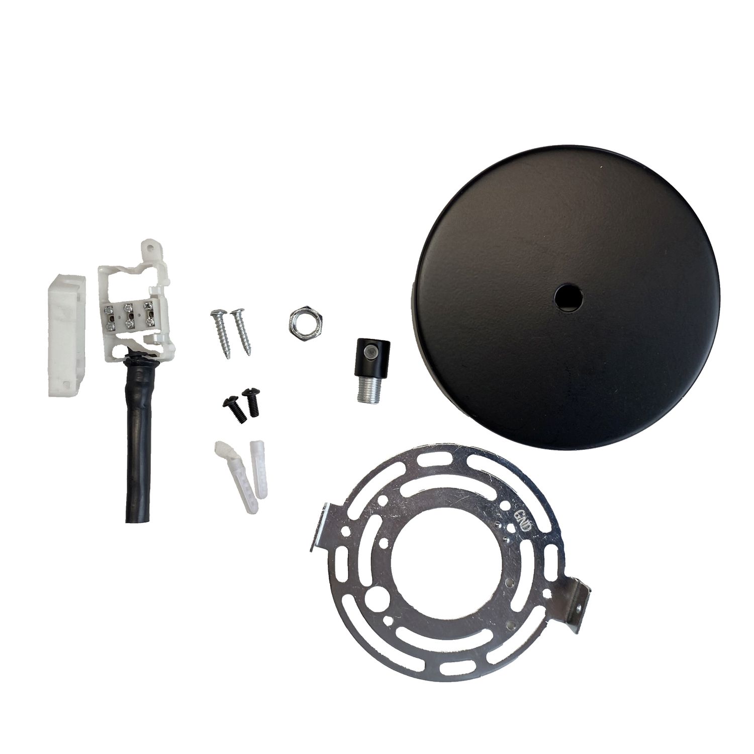 CEILING CANOPY KIT -BLK