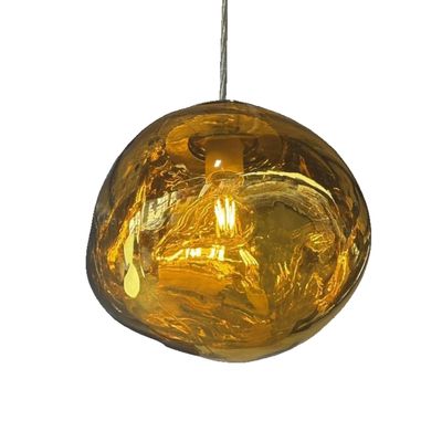 MODERN LAVA PENDANT LAMP 14" BL06 -GOLD