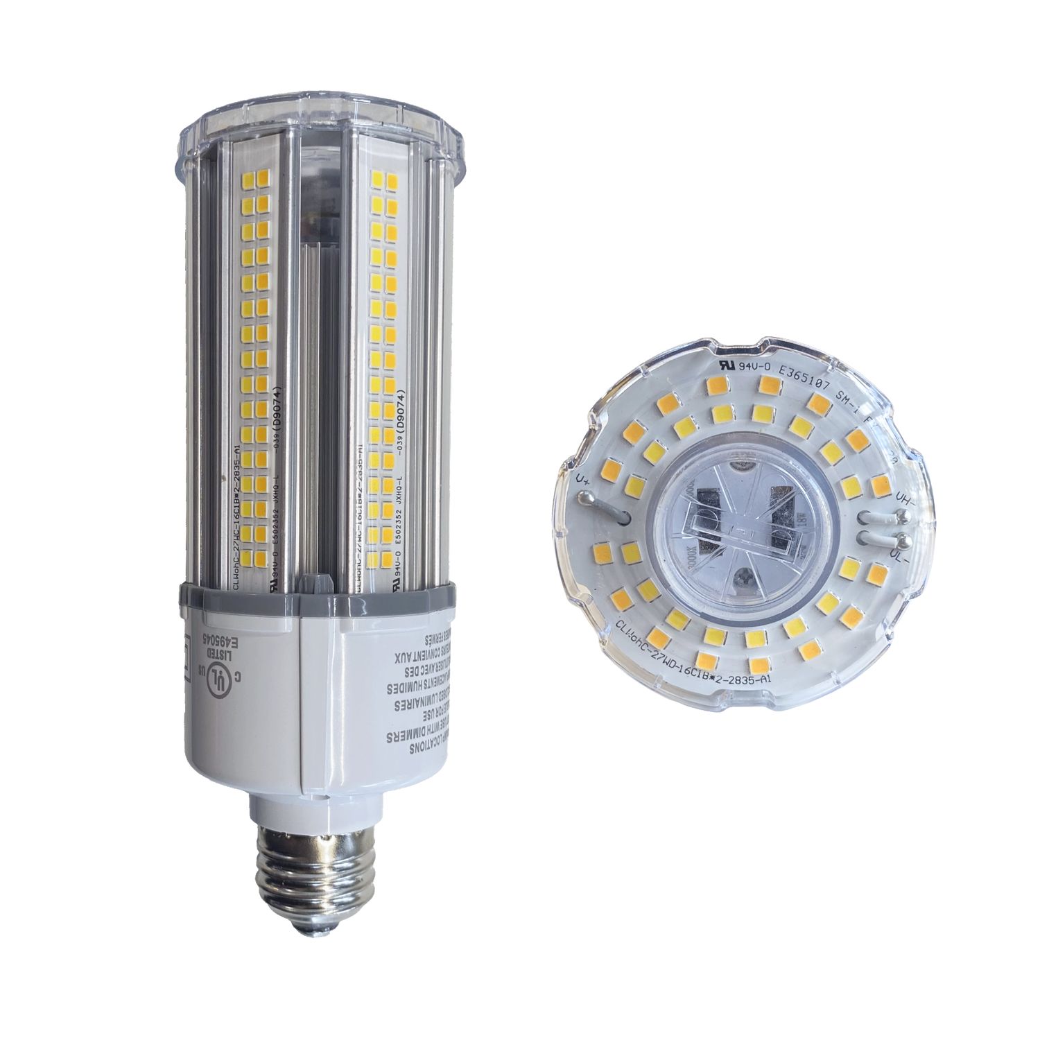 LED CORN LIGHT 27W-18W-12W E26 3CCT 100-277V