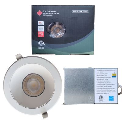 4 DESIGNER SERIES POT LIGHT (W/SB/MB/S/SS)
