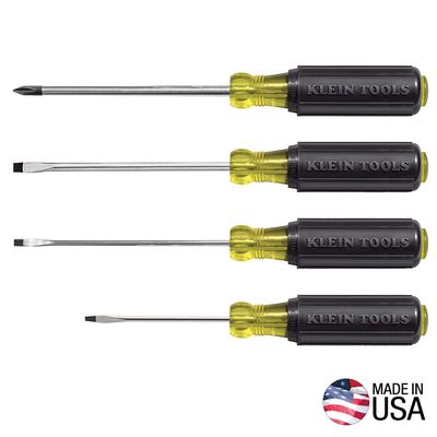 4PC MINI CUSHION GRIP SCREWDRIVER SET