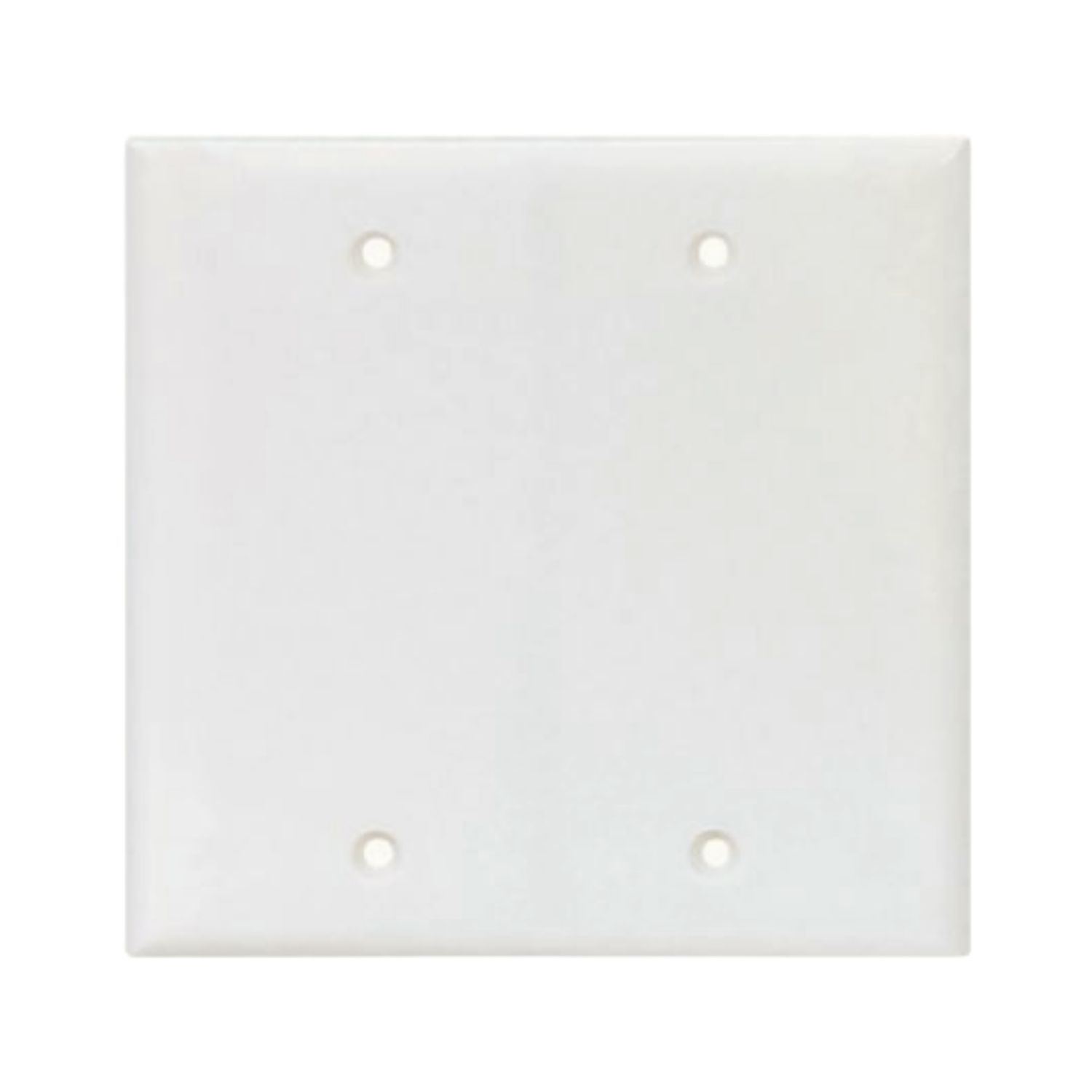 ET- 2 GANG BLANK PLATE -WHT PJ23W ET- 2 GANG BLANK PLATE -WHT PJ23W