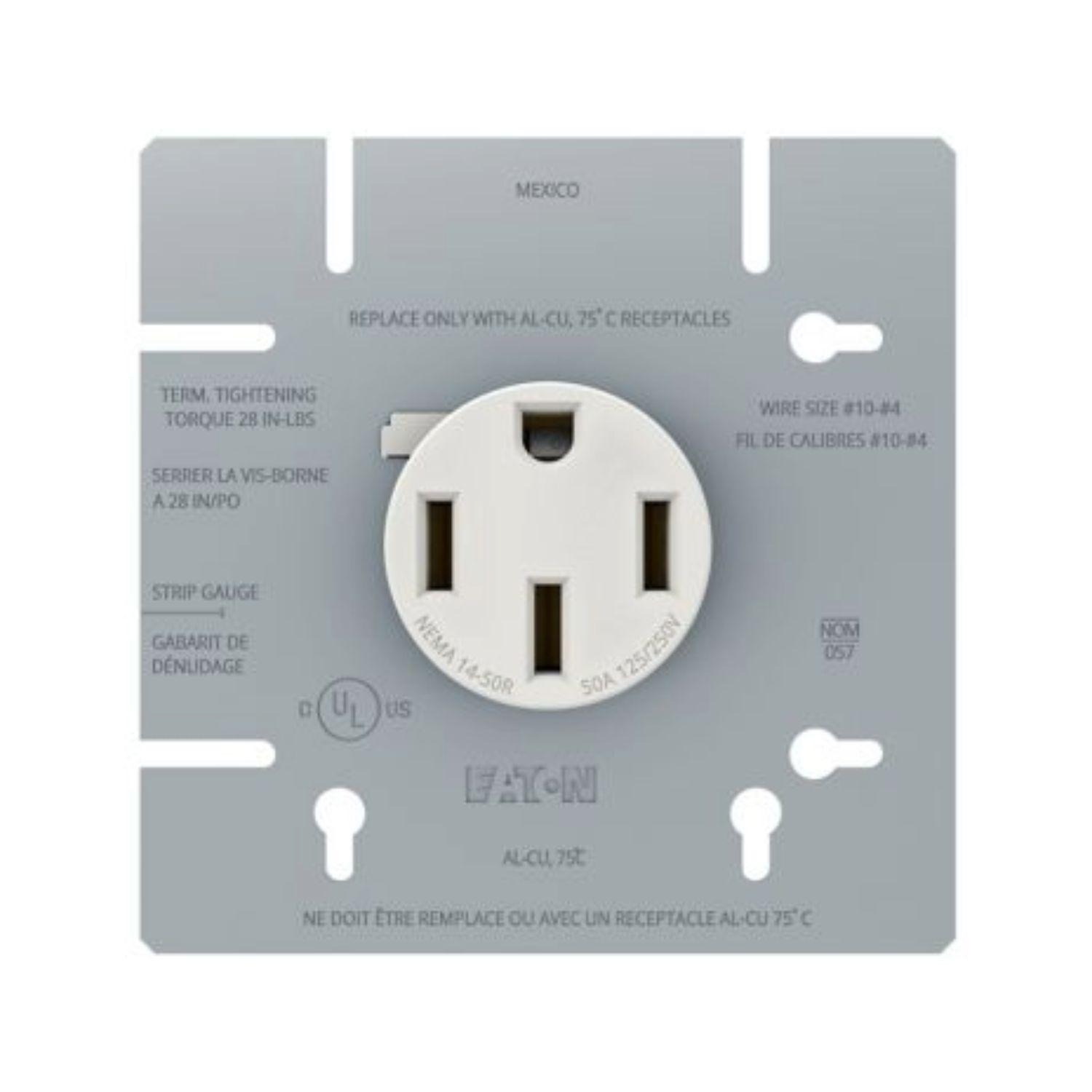 ET-RANGE RECEPTACLE 50A