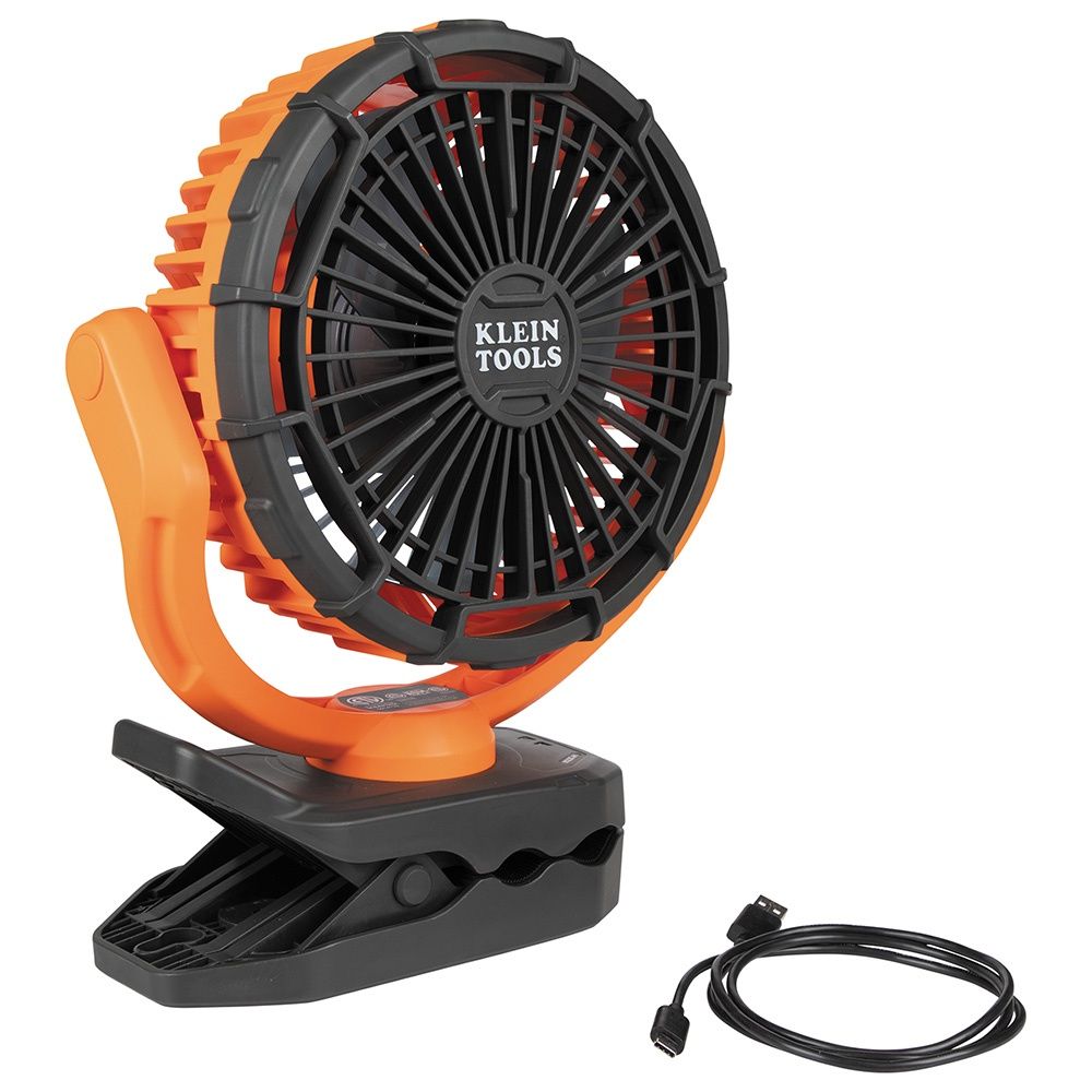 KLEIN PJSFM2 RECHARGEABLE CLAMPING FAN PJSFM2
