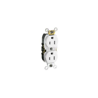 LT- COMMERCIAL DUPLEX RECEPTICAL 15A CR015-W