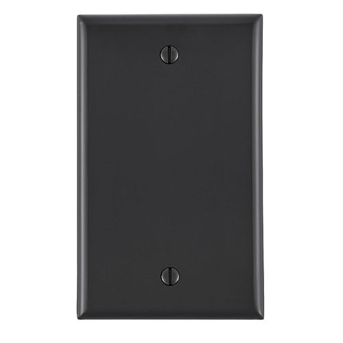 LT- BLANK PLATE -BLK 80714-E