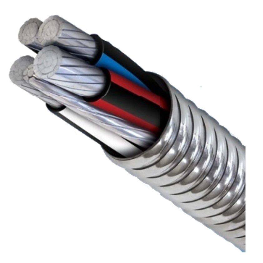 WIRE 1/0-3C ACWU90 AL PER METER