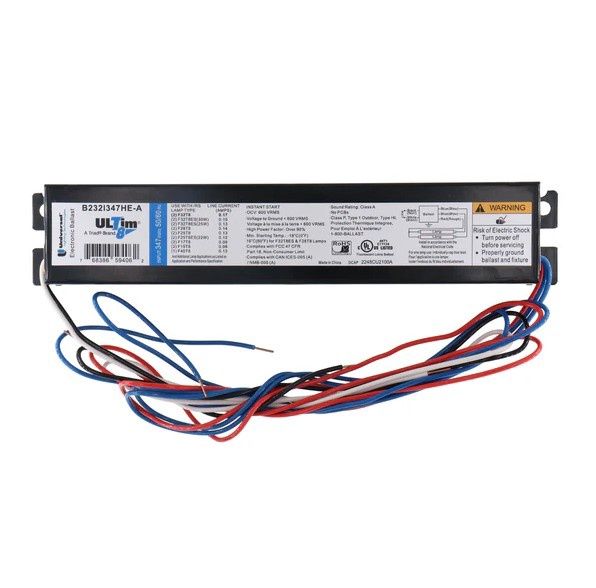 BALLAST 2 LAMPS 120-347V BALLAST 2 LAMPS 120-347V