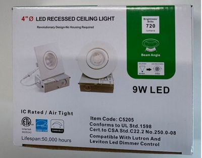 4 GIMBAL 360D 3CCT 9W SQ