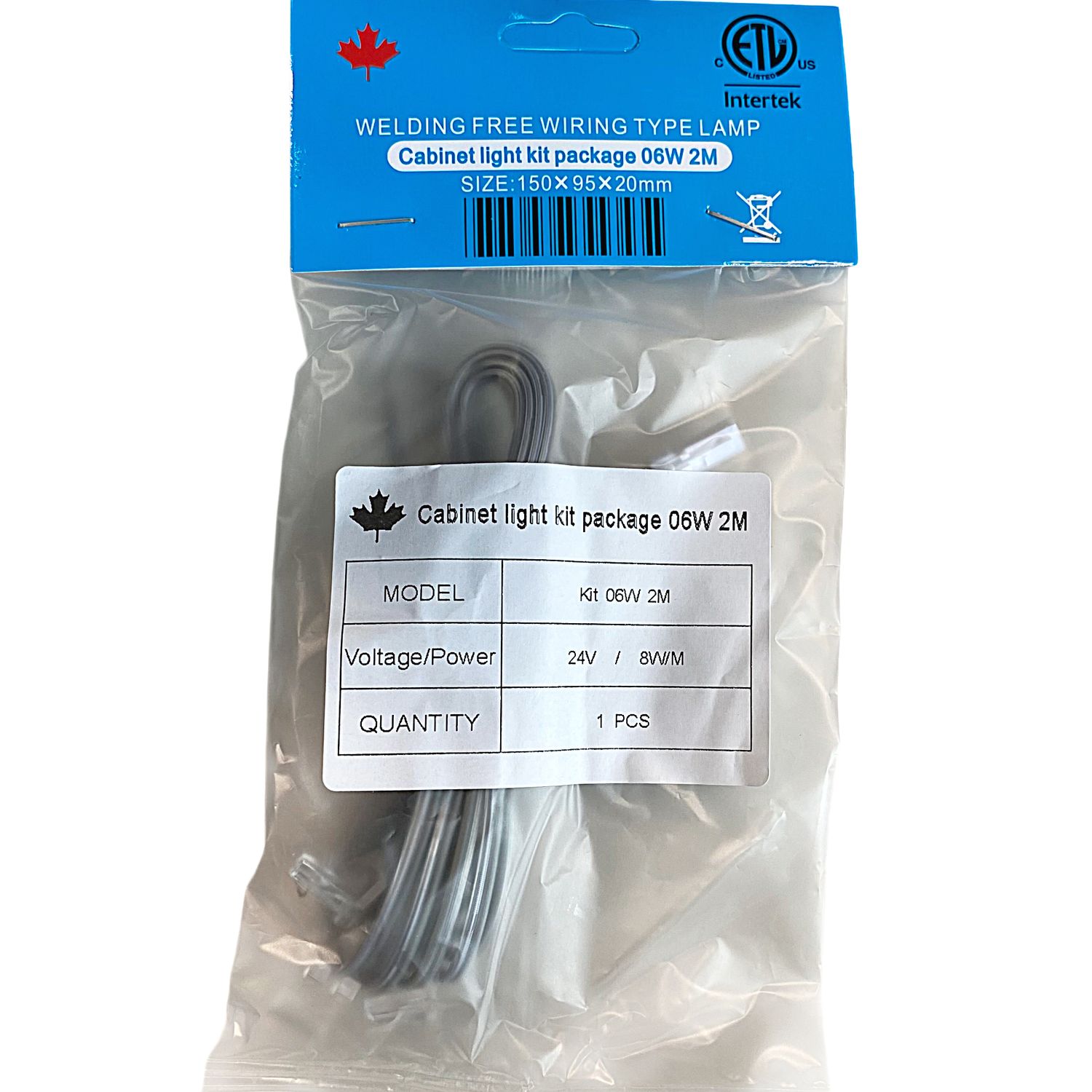 CABINET LIGHT KIT PACKAGE 06W 2M CABINET LIGHT KIT PACKAGE 06W 2M