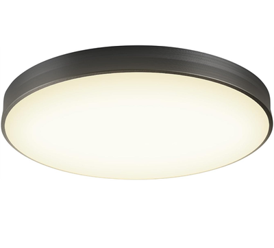 CEILING LIGHT 30W 3CCT CIRCULAR D18" X H4.13" BLACK 25217-X01A-BK