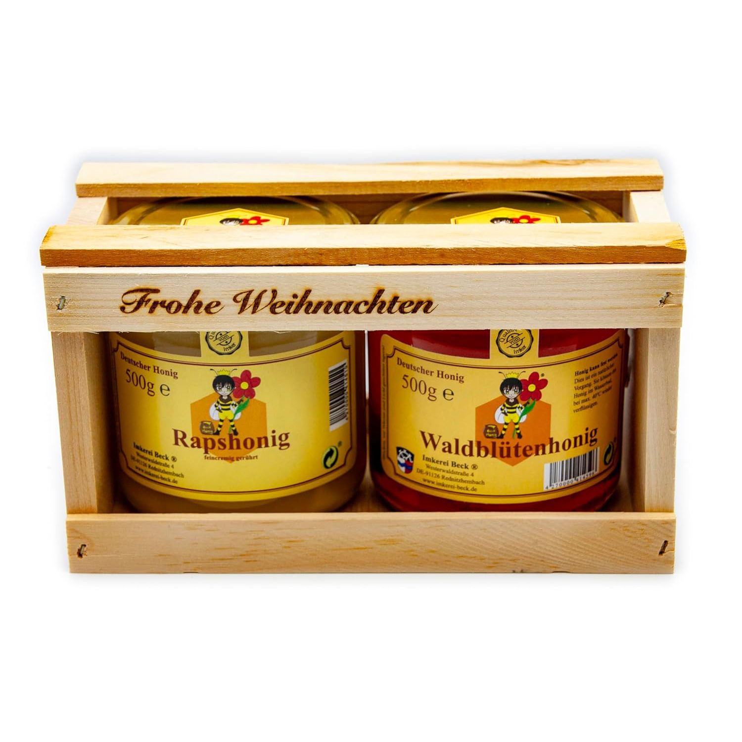 Geschenkset „Frohe Weihnachten“ (2er-Set)
