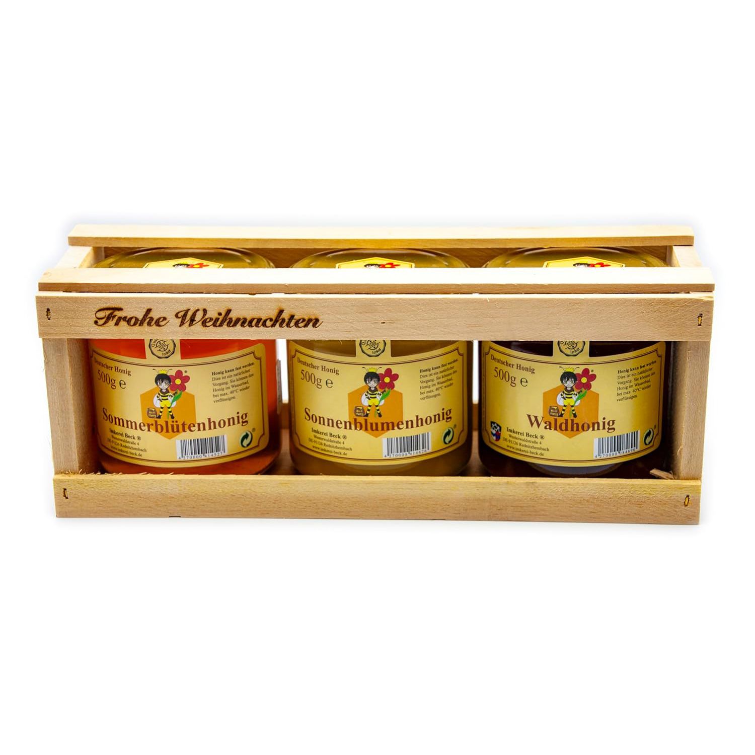 Geschenkset „Frohe Weihnachten“ (3er-Set)