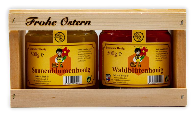 Geschenkset „Frohe Ostern“ (2er-Set)