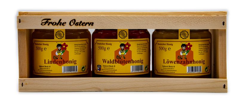 Geschenkset „Frohe Ostern“ (3er-Set)