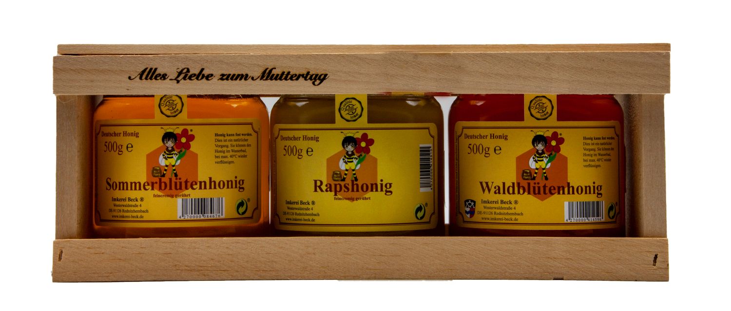 Geschenkset „Muttertag“ (3er-Set)