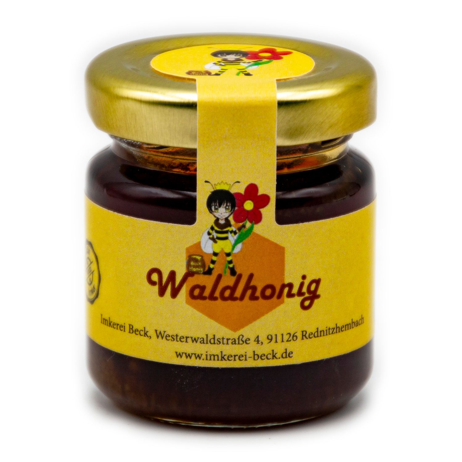 Waldhonig 60 g – Mini-Glas (kräftig &amp; würzig)