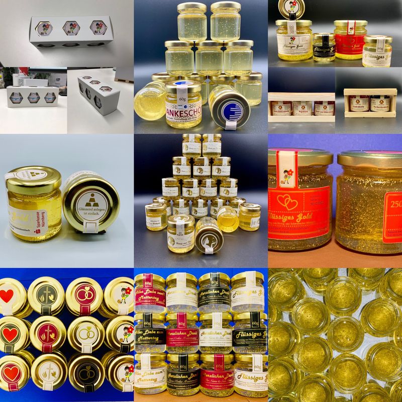 Geschenk (Unikat) – Firmenlogo-Etikett, optional mit Holzgravur – auf Anfrage