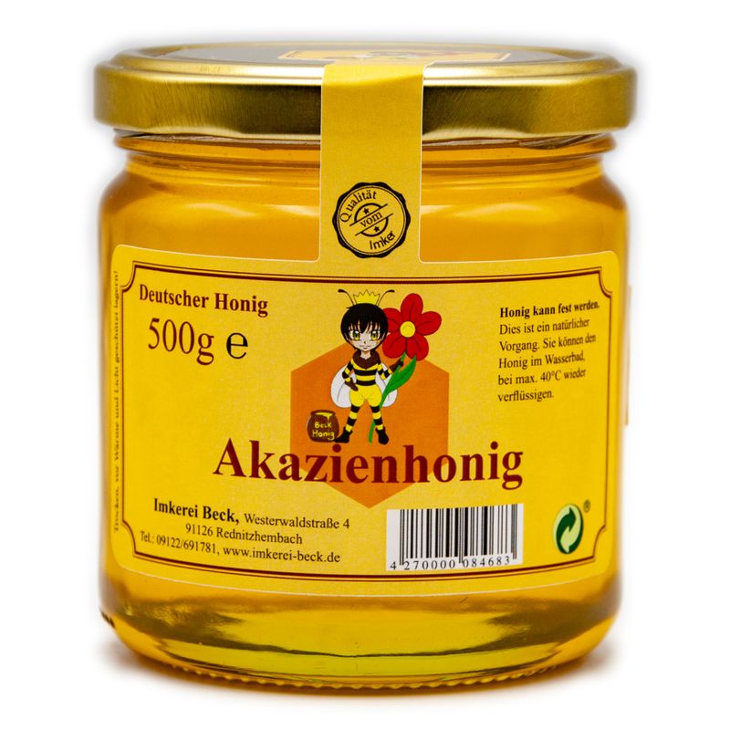 Akazienhonig – Mild &amp; klar