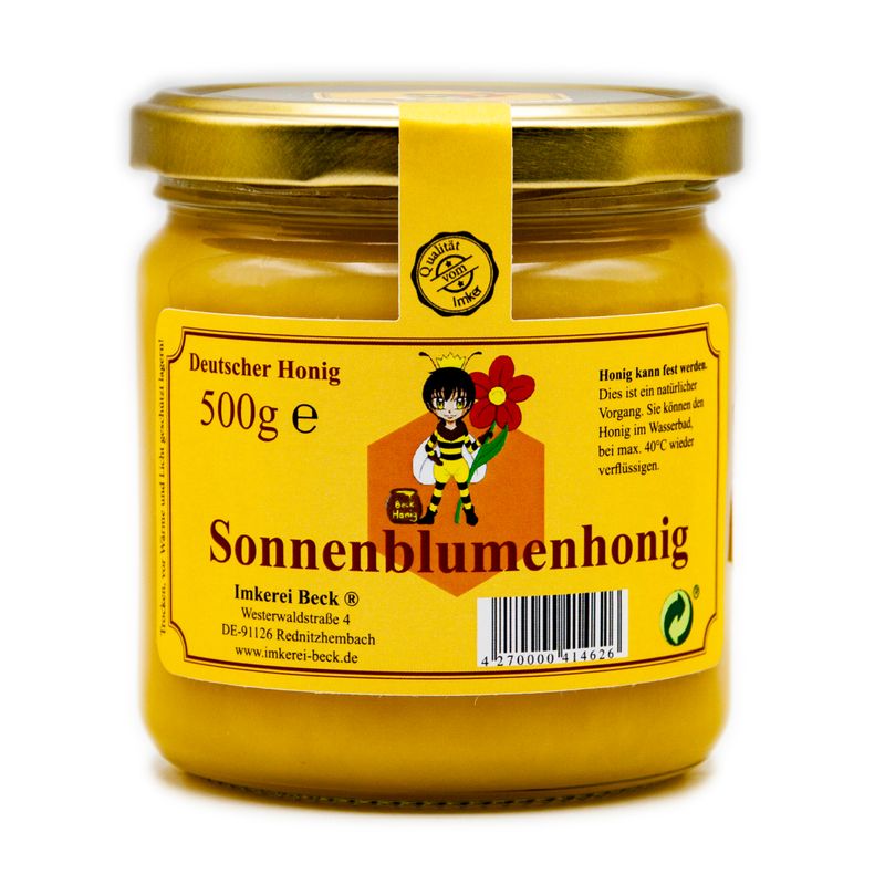 Sonnenblumenhonig – Sonnig, blumig &amp; goldgelb