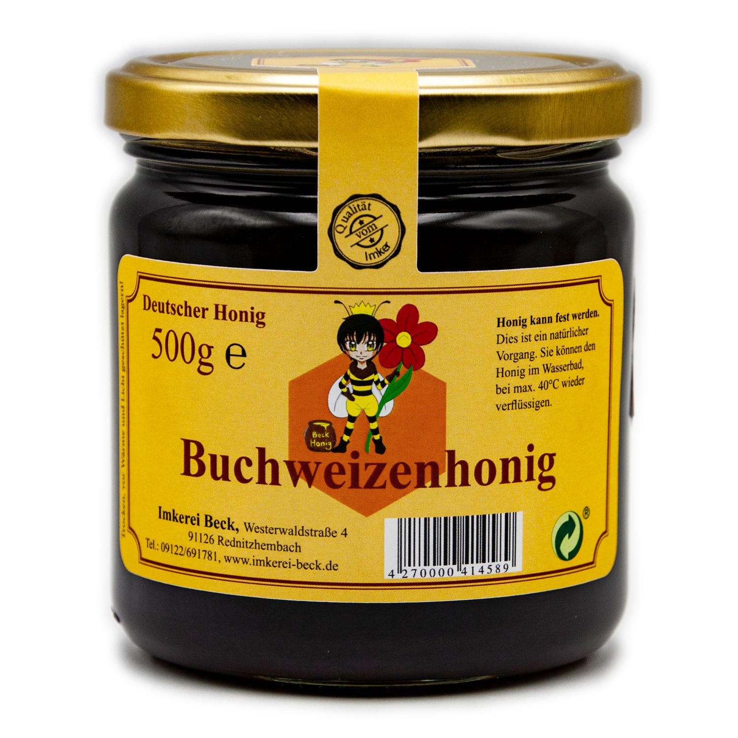 Buchweizenhonig – Kräftig, malzig &amp; ungewöhnlich